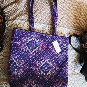 BNWT Vera bradley iconic tote bag